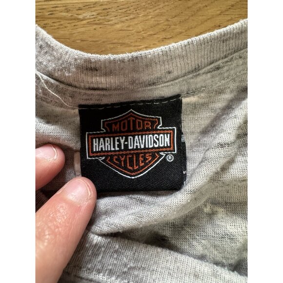 Harley Davidson T Shirt Size Measured Colorado Springs Pikes Peak Eagle USA - Picture 7 of 9
